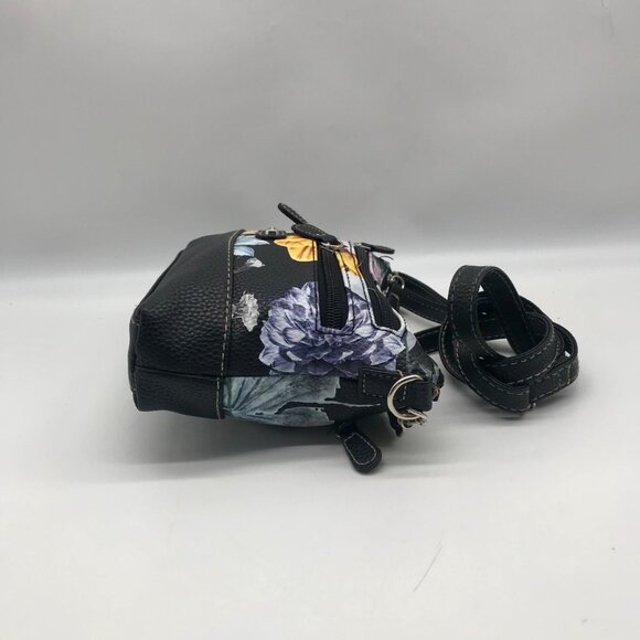 Stone & Co Faux Leather Floral Crossbody Bag - Picture 4 of 10